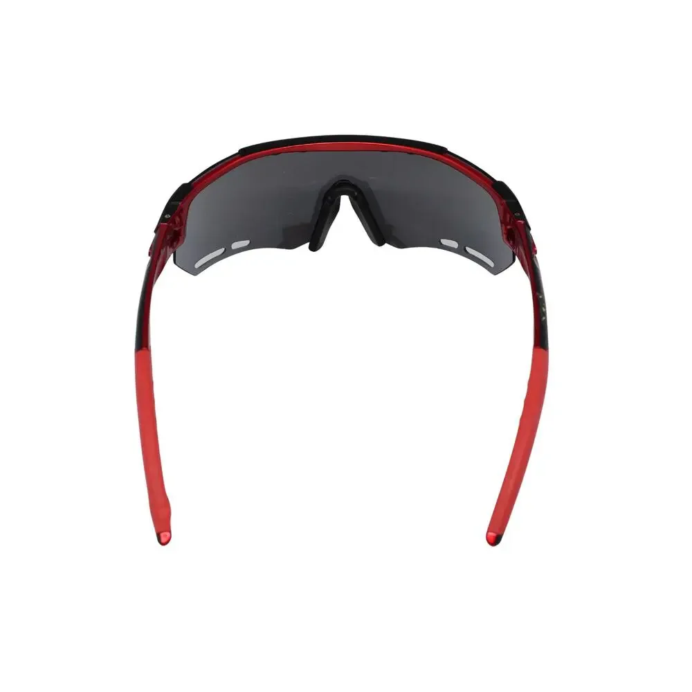 Tifosi Optics Alliant Red/Black Wrap Sunglasses - FAIR CONDITION - READ